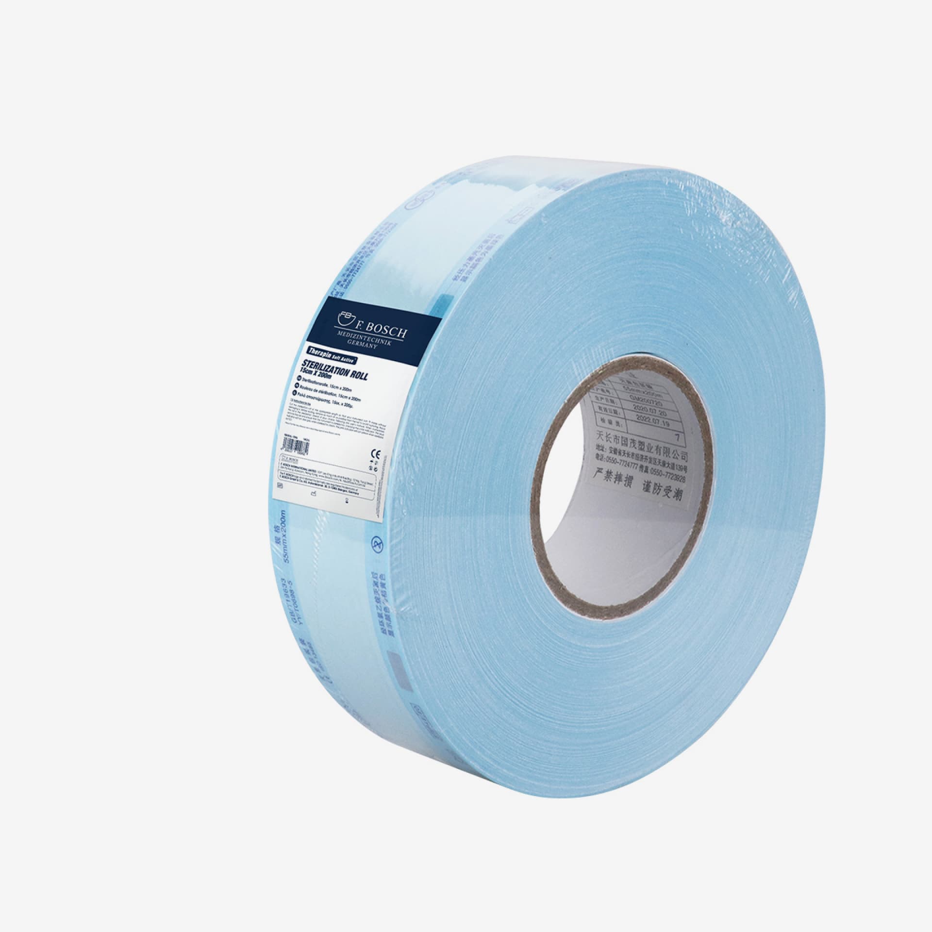 FBHEAL-1046: F. Bosch Therapin Soft Active® Sterilization roll, 15cmx200m